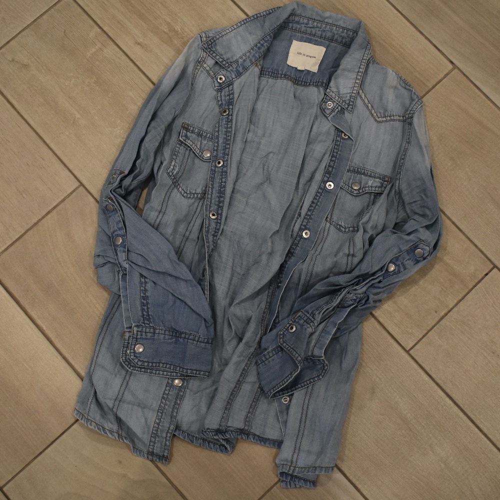 Chambray Shirt or Jacket